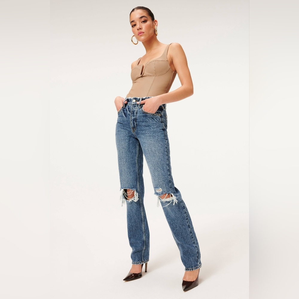 《 Good American 》 Icon Nineties Jeans
